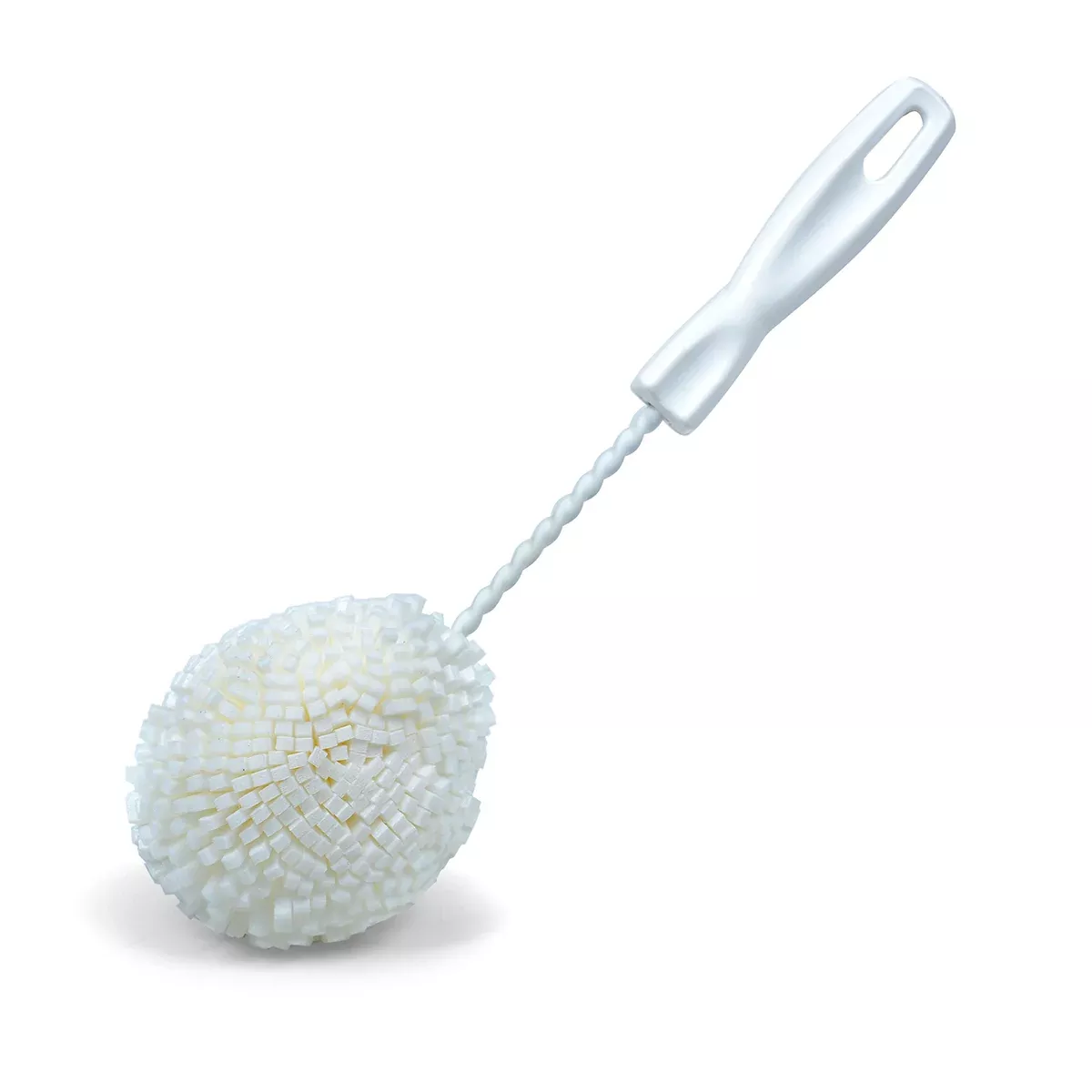 Professional short laboratory glassware brush