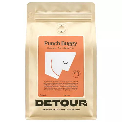 Punch Buggy Espresso - Whole Bean Coffee, 300g