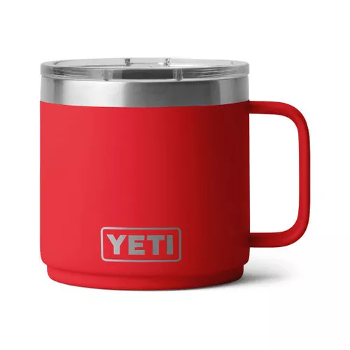 Rambler 414 ml Stackable Mug - Ceramic Lining, Rescue Red