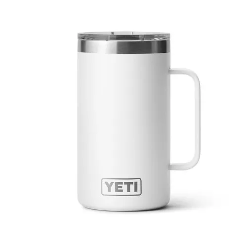 Rambler 710 ML Mug - with Magslider Lid, White