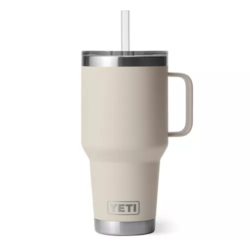 Rambler Straw Mug 1L - Straw Lid, Cape Taupe