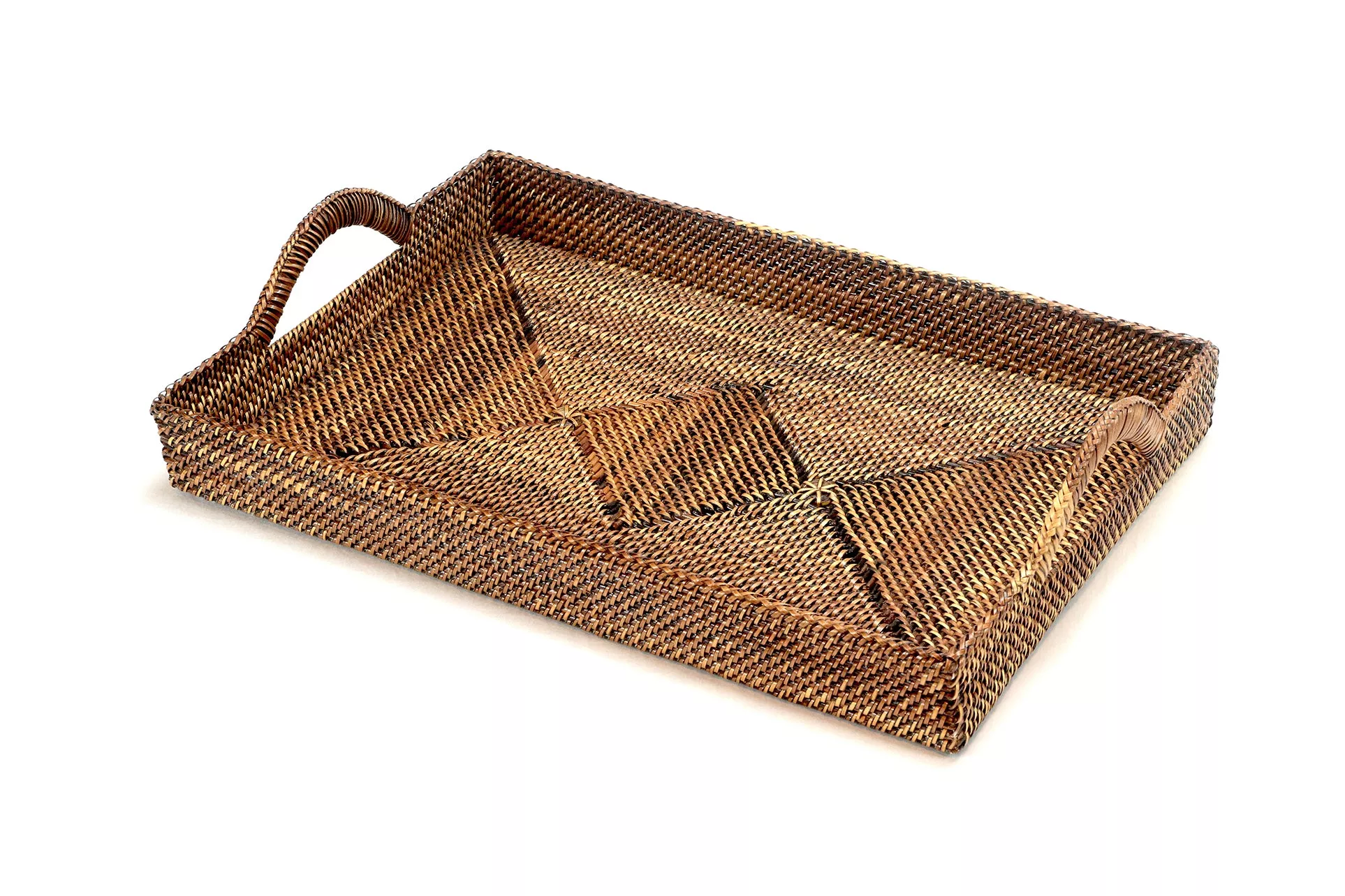 Rectangular Tray With Up Handles