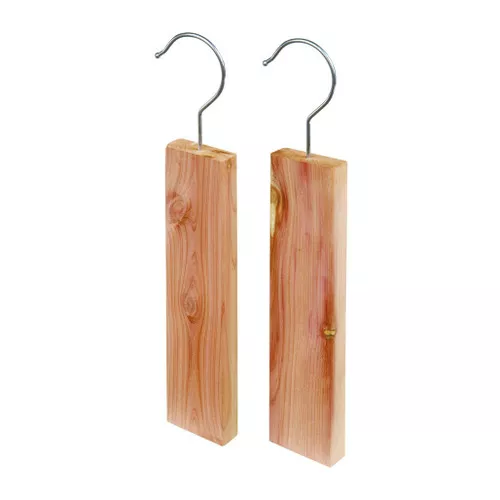 Red Cedar Wood Hook-Up, 2-Pack
