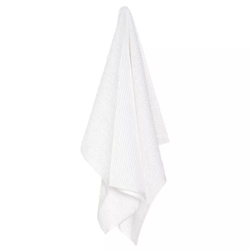Ripple Dishtowel - White, 18 x 28-in