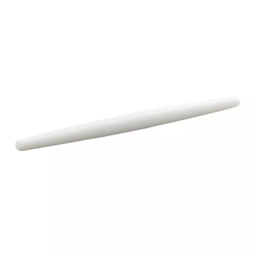 Rolling Pin Tapered - White Plastic, 21.5-in
