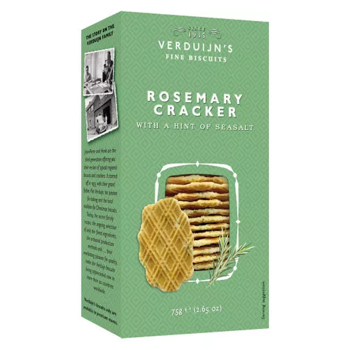 Rosemary Crackers with Sea Salt, 75g