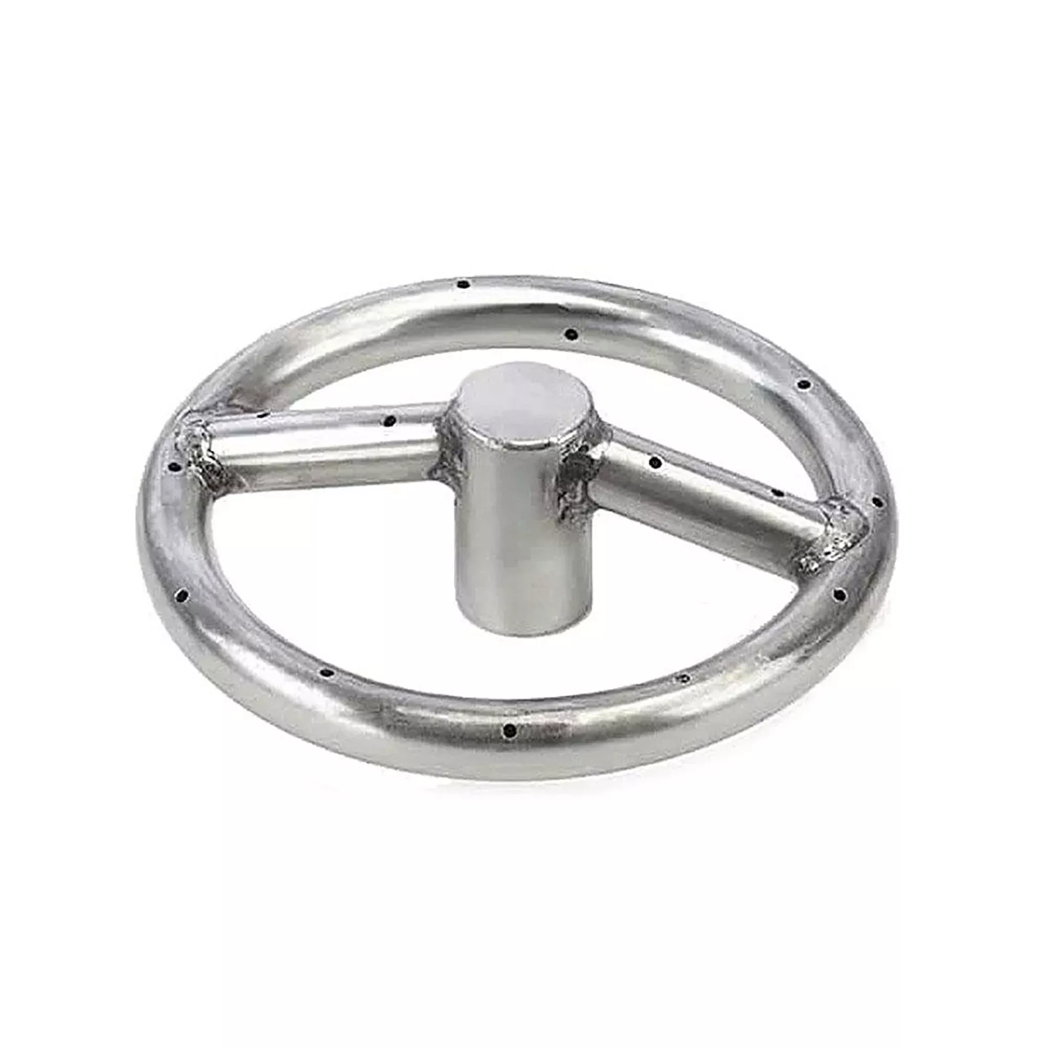 Round Stainless Steel Fire Ring by HPC Fire