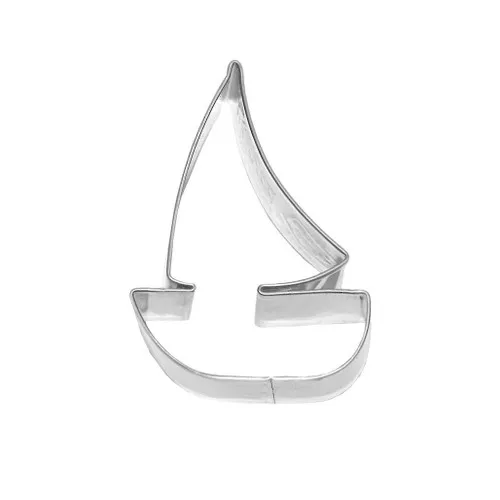 Sail Boat Detailed Cookie Cutter, 7cm
