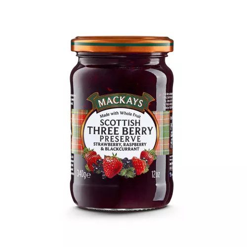 Scottish Three Berry Preserve, 340g