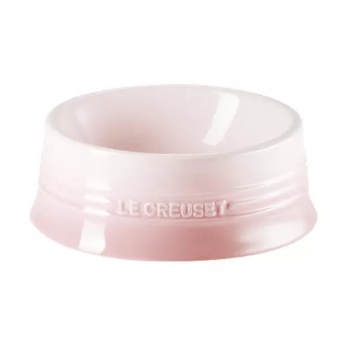 Shell Pink Pet Bowl - Stoneware