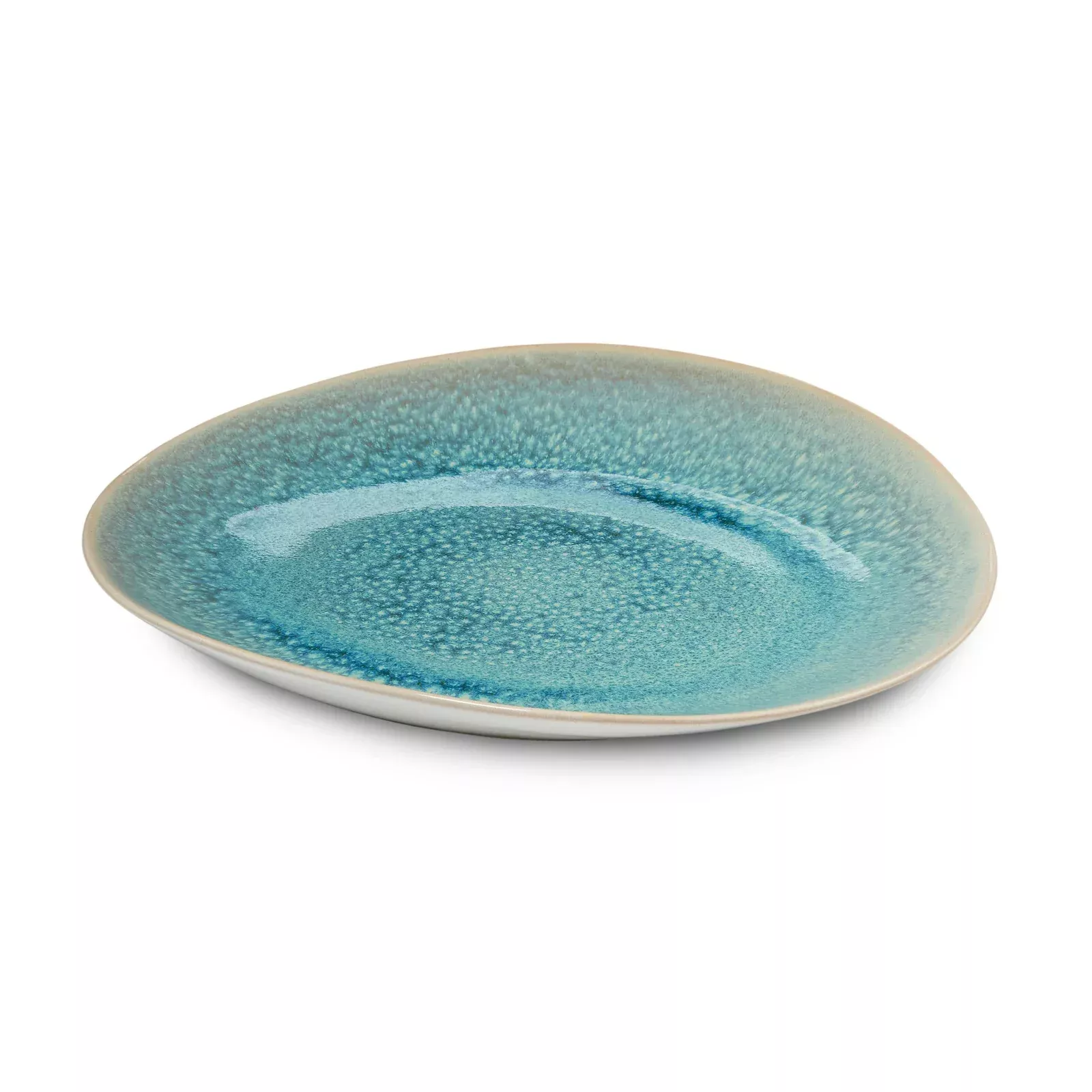 Simon Pearce Barre Dinner Plate - Lagoon