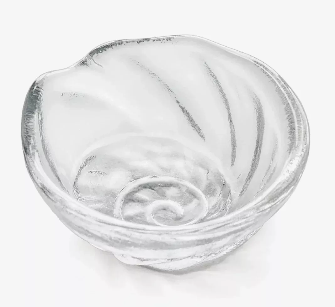 Simon Pearce Shell Bowl In Gift Box