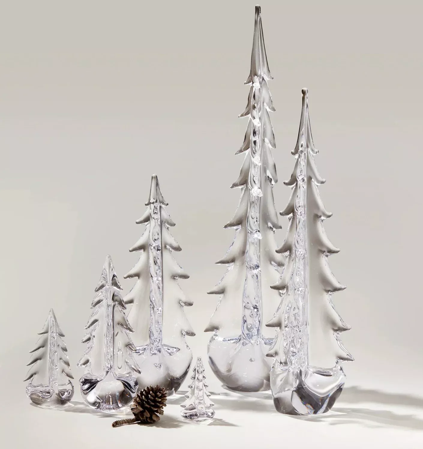 Simon Pearce Vermont Evergreen Trees