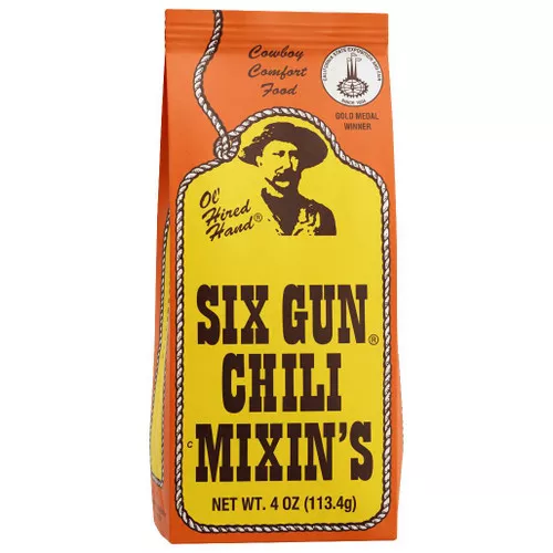 Six Gun Chili Mixin's - Original, 4oz