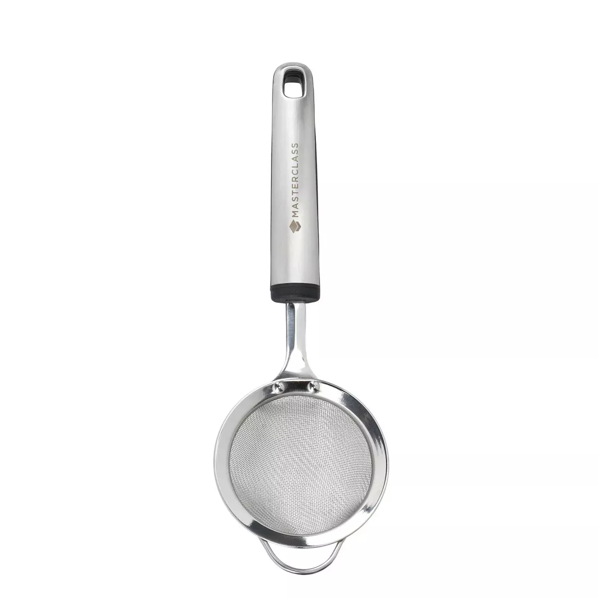 Soft Grip Stainless Steel Sieve, 8 cm