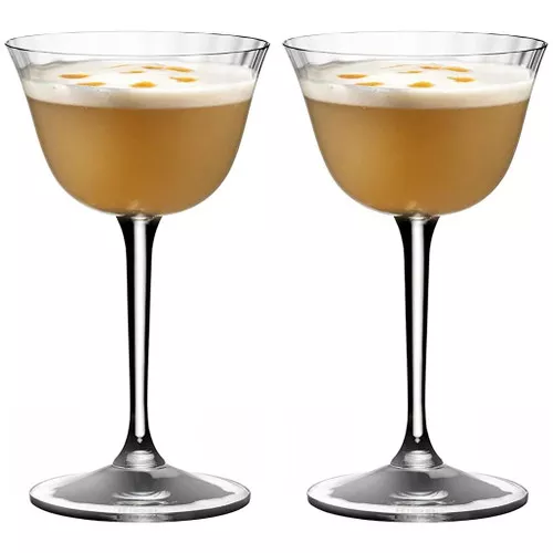 Sour Optical Cocktail Glass, Set of 2