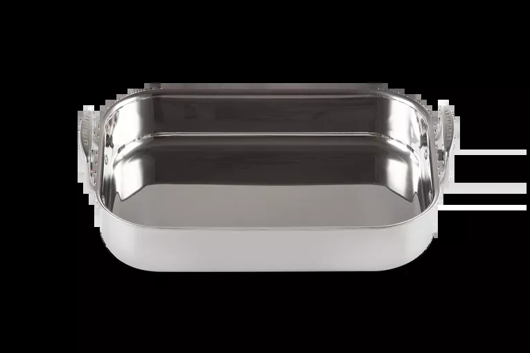 Stainless Steel Rectangular Roaster, 3-Ply, 35cmx25cm