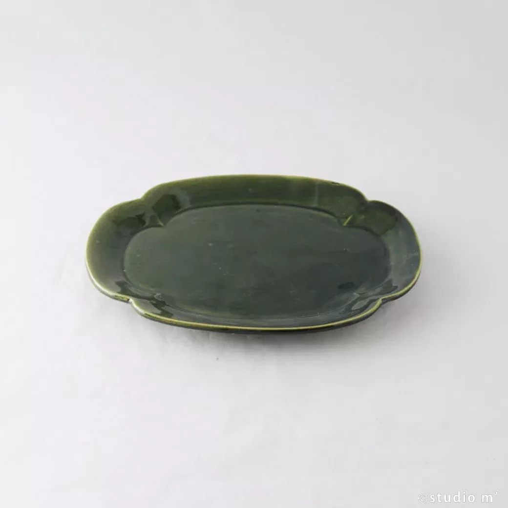Studio M | Lien Series Serving Plate 21cm Green