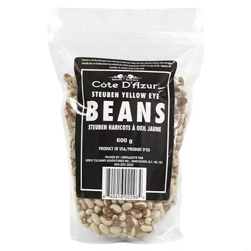 Stueben Yellow Eye Beans, 600g