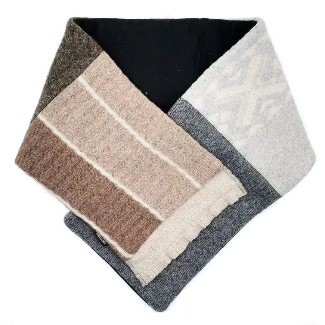 Sweater Cowl Scarf - Neutral