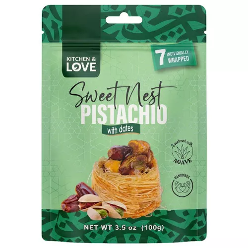 Sweet Nest - Pistachio with Dates, 100g