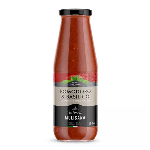 Tomato Pasta Sauce with Basil, 680ml