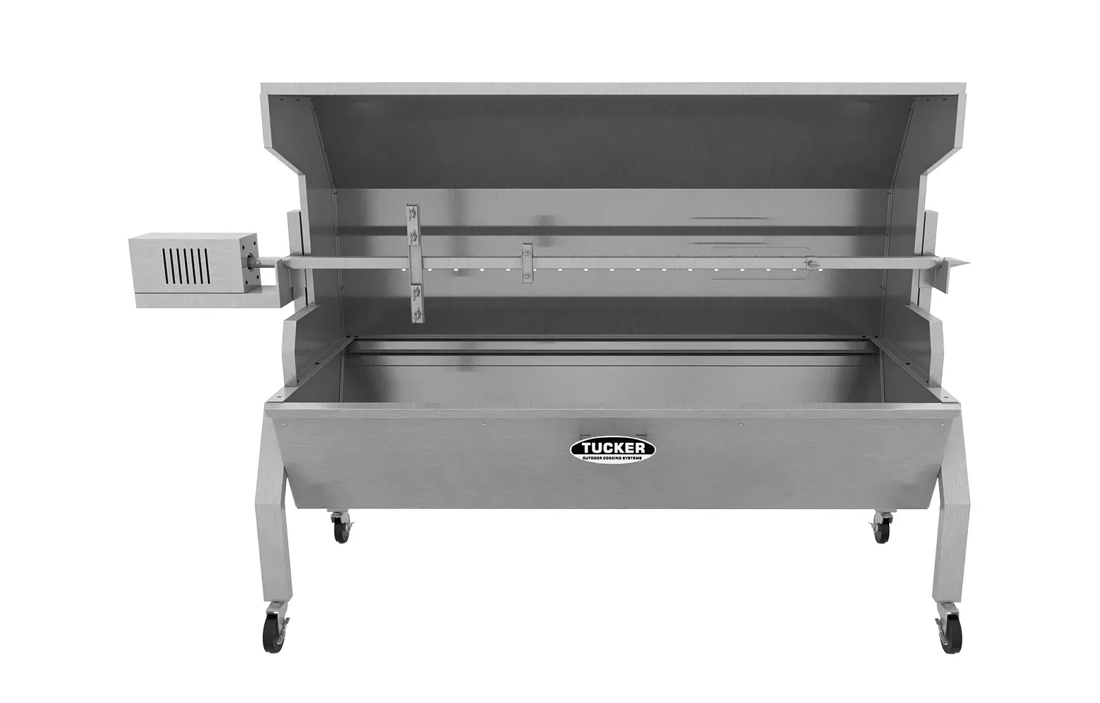 Tucker Semi Hood Charcoal Spit