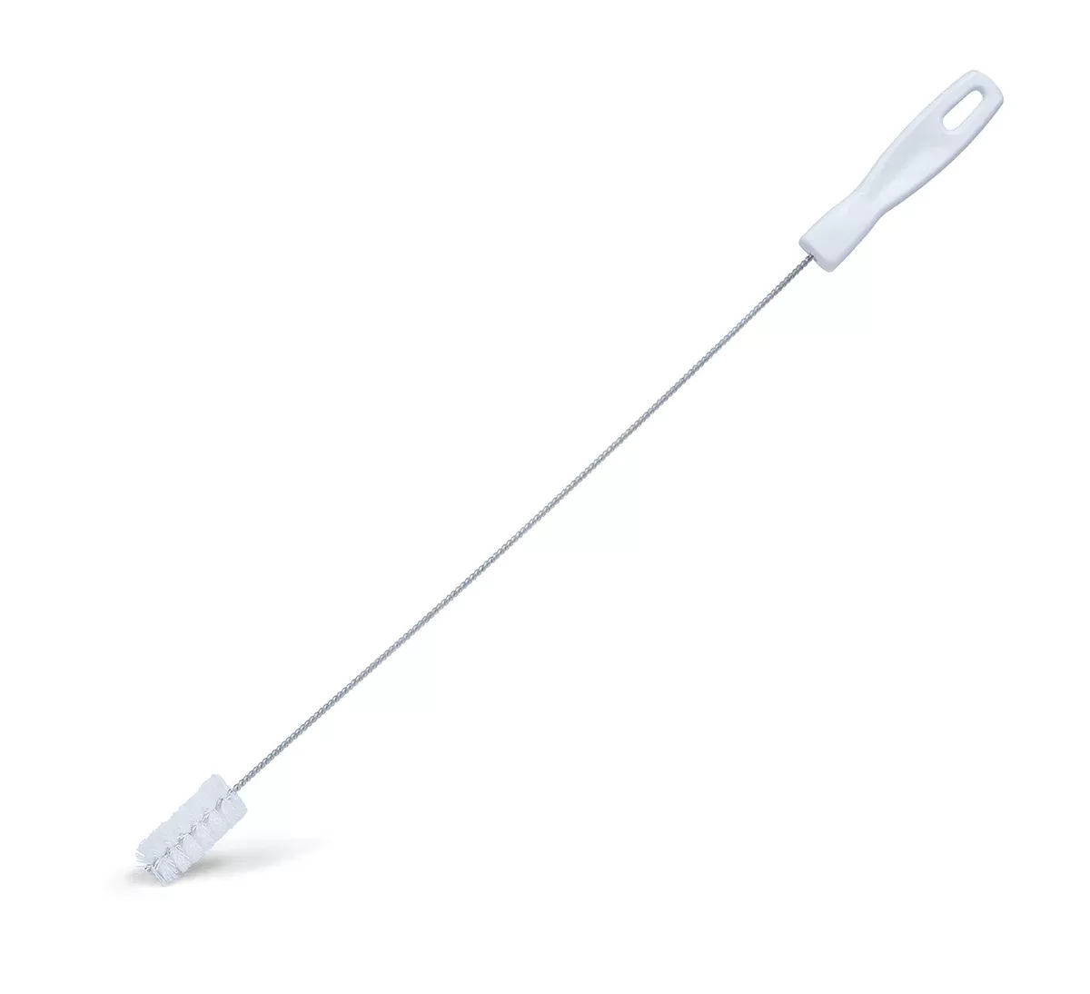 Twisted wire stem venturi brush