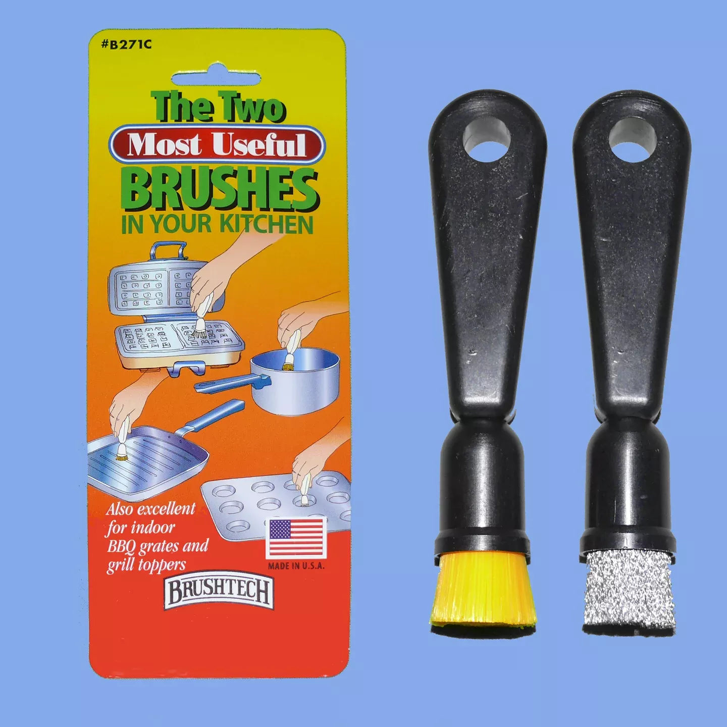 The two most useful burnt food brushes in your kitchen
