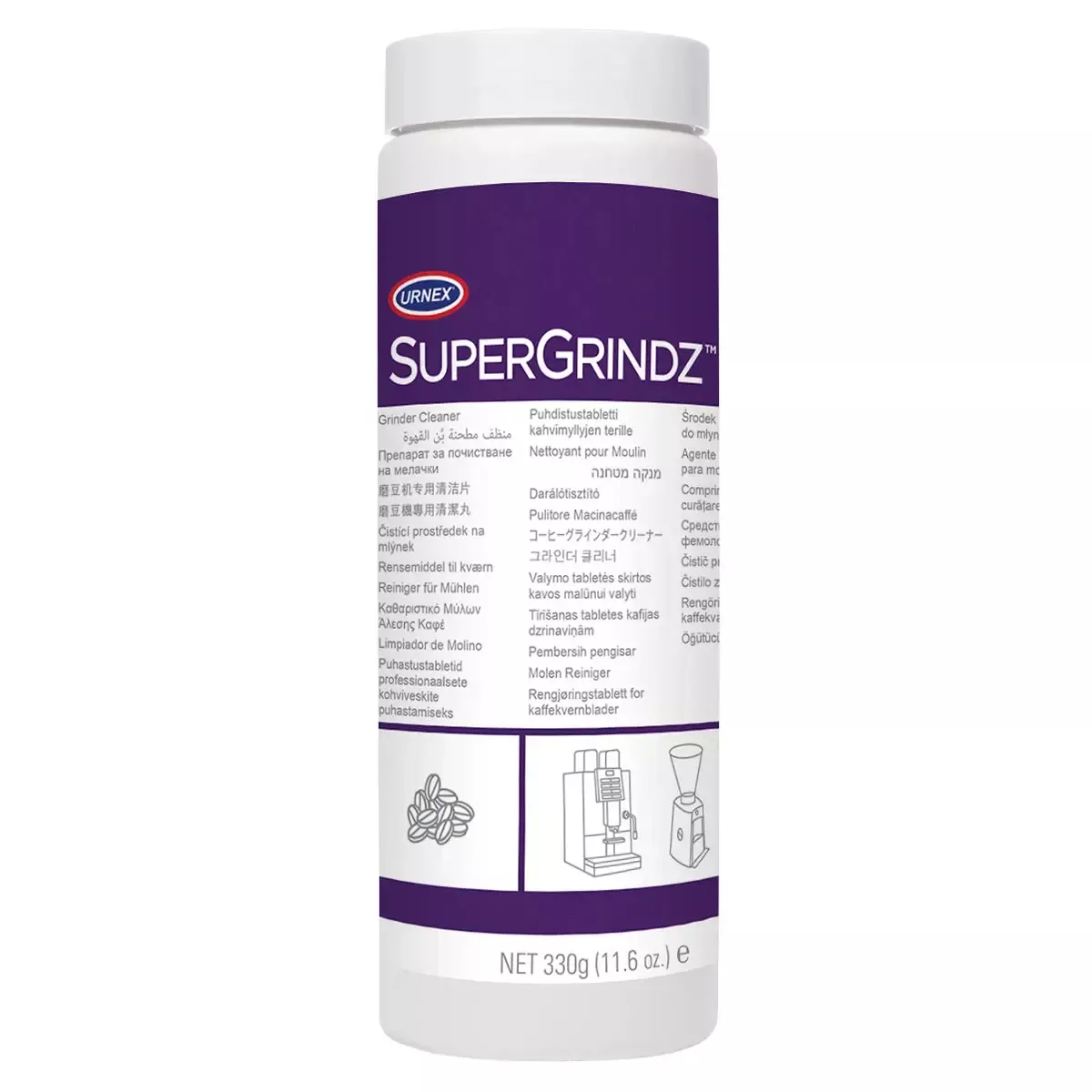 Urnex SuperGrindz Coffee Grinder Cleaner (Case of 12)