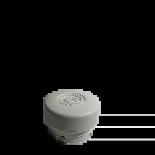 White Short Single Dose Hopper - Flat Burr