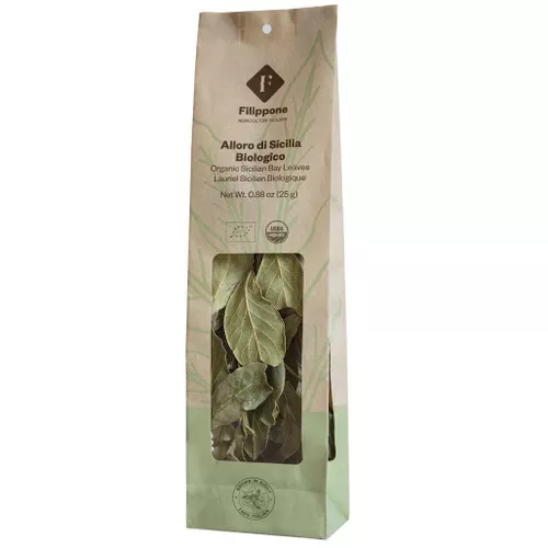 Whole Dried Sicilian Bay Leaves - Organic, 25g