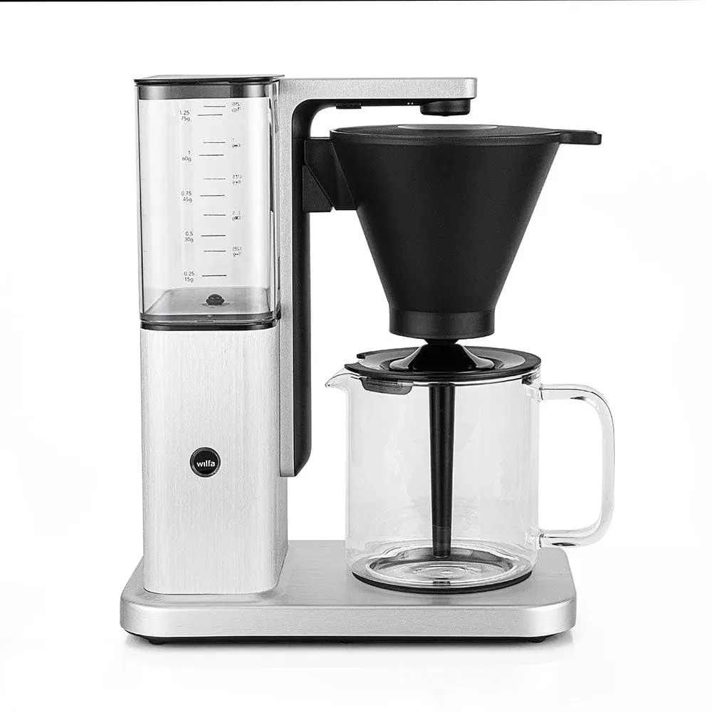 Wilfa Zense Alux Coffee Maker - Brushed Aluminium