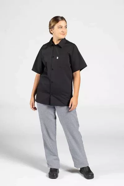 Women's Chef Pant - Houndstooth (Med)