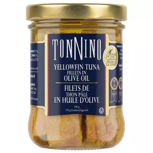 YellowfinTuna Fillets in Olive Oil, 190g